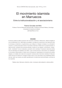 El movimiento islamista en Marruecos