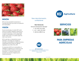 Servicios para Empresas Agrícolas