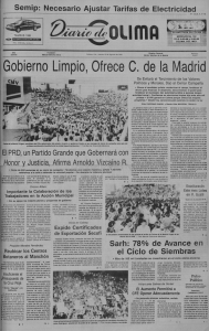 Gobierno Limpio, Ofrece C. de la Madrid