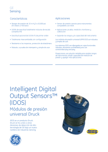 Intelligent Digital Output Sensors™ (IDOS)