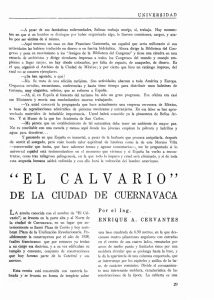 EL CALV ARIO - Revista de la Universidad de México