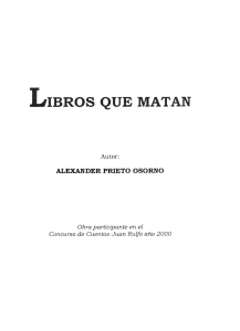 Libros que matan