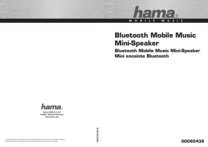 Bluetooth Mobile Music Mini-Speaker