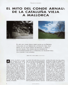el mit 0 del conde arnau: de la cataluna vieja a mallorca