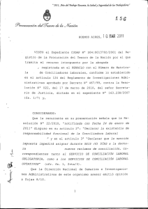 Reglamento de Investigaciones, Recurso art. 124, RIA, Dto. 467/99