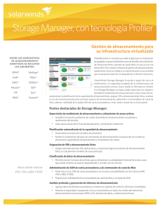 SolarWinds Storage Manager, c