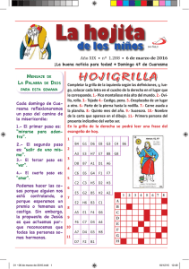 La hojita - Editorial San Pablo