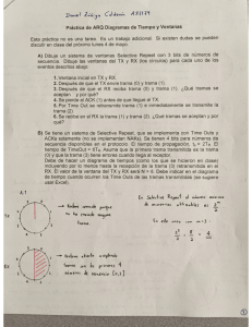 Práctica de ARQ Diagramas de Tiempo y Ventanas