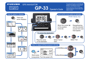 The purpose of this guide is to provide the basic I: unu I o G