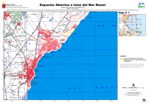 LIC ES6200006 Espacios Abiertos e Islas del Mar Menor. Hojas A3