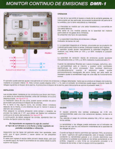 MONITOR CONTINUO DE gMIS/ONES DMR—1