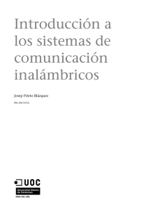 Introducción a los sistemas de comunicación inalámbricos