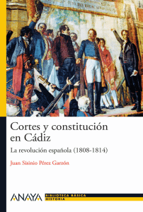 Cortes y constitución en Cádiz (primer capítulo)
