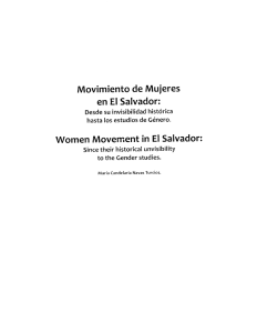 Movimiento de Mujeres - Universidad Francisco Gavidia