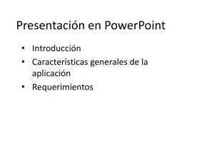Presentaciones en PowerPoint