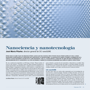 Nanociencia y nanotecnología