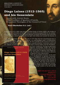 Diego Laínez (1512-1565) and his Generalate