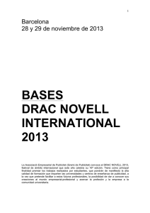 BASES DRAC NOVELL INTERNATIONAL 2013