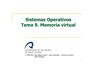 Memoria virtual - La web de Sistemas Operativos (SOPA)