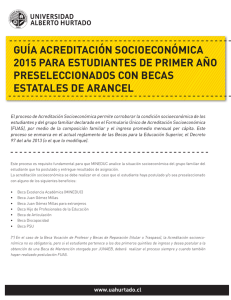 guía de acreditación socioeconómica 2015 para estudiantes de