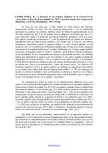 www.reei.org CONDE PÉREZ, E., La denuncia de los tratados