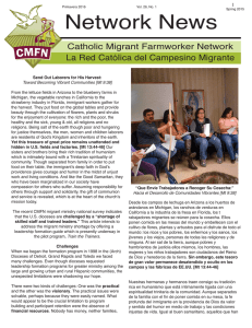 Network News - Catholic Migrant Farmworker Network