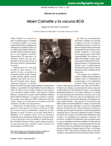 Albert Calmette y la vacuna BCG