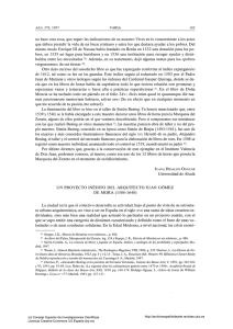 Un proyecto inédito del arquitecto Juan Gómez de Mora (1586