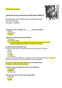 cuestionario_Geronimo Stilton_respuestas