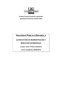 14509 Hacienda Publica Espanola - Universidad Autónoma de Madrid