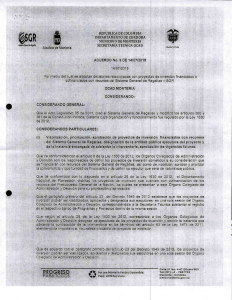 Page 1 REPUBLICA DE COLOMBIA DEPARTAMENTO DE