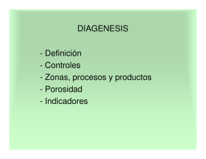 DIAGENESIS - Definición - Controles
