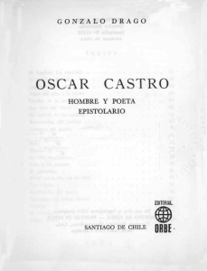 OSCAR CAST - Memoria Chilena