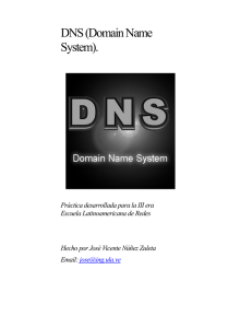 DNS (Domain Name System). - UTN