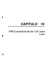 P/M C。ncepma/ de /as CSU para ー
