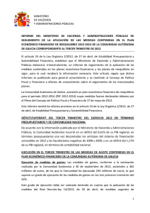 Informe PEF 2012-2014 de Galicia III T.