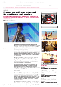 23/7/2015 El menor que mató a una mujer en el Nervión Plaza se