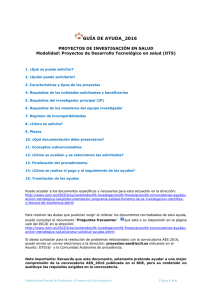 Guía de ayuda - Instituto de Salud Carlos III