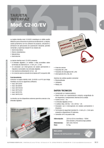 Mod. C2-IO/EV - Elettronica Veneta