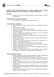 Extracto Acuerdos JGL 30-10-2015
