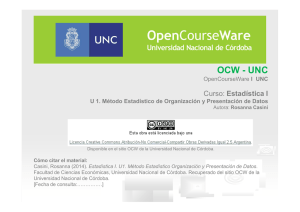 para descargar el archivo - OpenCourseWare UNC