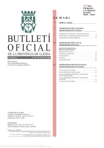 butlletí oficial - Ajuntament d`Alcanó