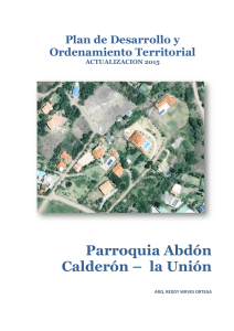 Calderón Parroquia Abdón Calderón
