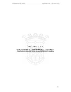 Ayuntamiento de Tudela Ordenanzas de Exacciones 2016