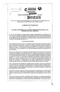 ÿþRESOLUCION 0000096-2015 - Ministerio de Transporte