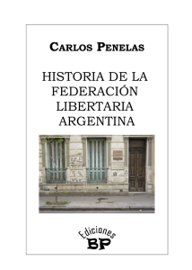 historia de la federación libertaria argentina