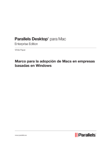 Parallels Desktop® para Mac