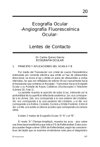 Ecografía Ocular -Angiografía Fluoresceínica Ocular
