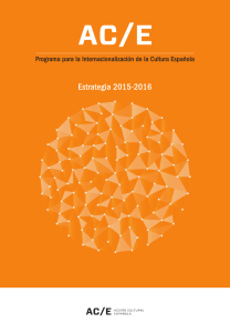 Estrategia 2015–2016 - Accion Cultural Española