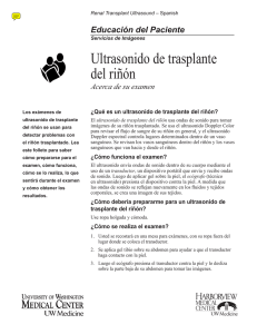 Ultrasonido de trasplante del riñón - Health Online